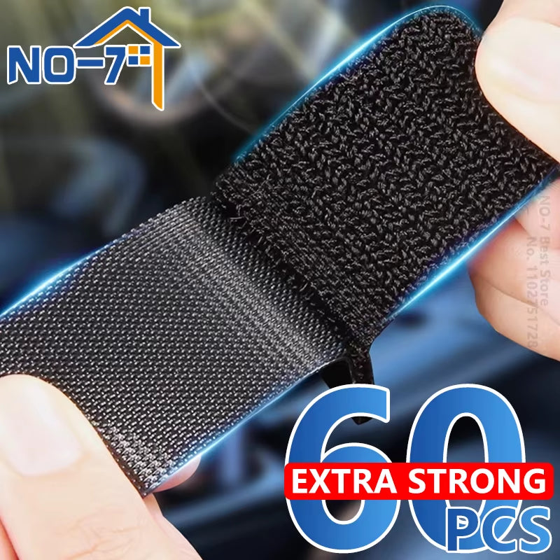 Adhesive Fastener Tape Extra Strong Carpet Fixing Sticker Double Side Hook-And-Loop Fastener Auto Adhesive Tape Comforter Fixing